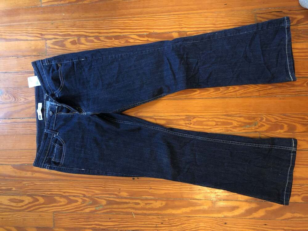 Levi's 518 Superlow Bootcut Jeans Dark Wash Size 11S W30 L30